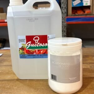 Combo Vinagre 5lts + Bicarbonato de Sodio 1kg