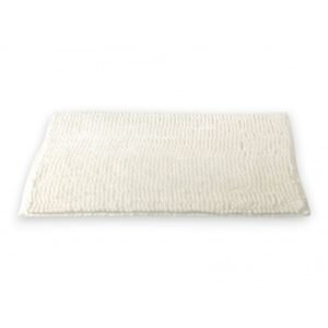 Alfombra de Baño Microfibra pelo corto 40 x 60 cm Natural